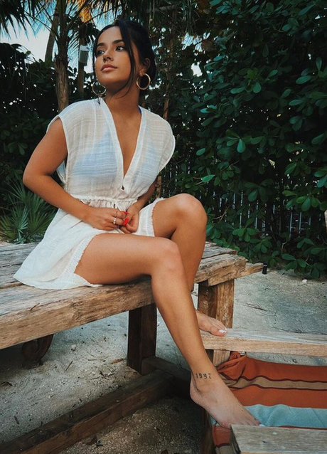 Becky G erotic model photos