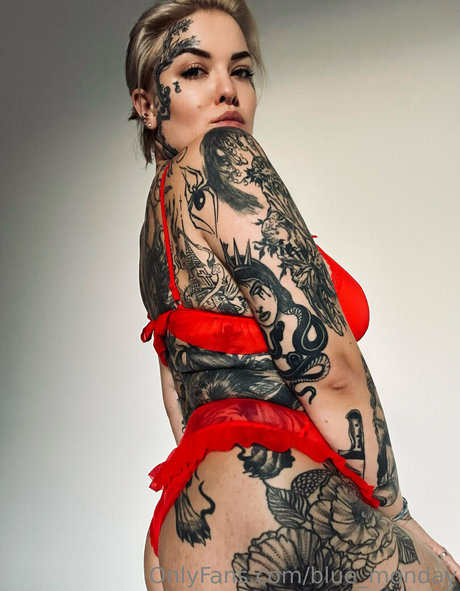 blue monday model exclusive images