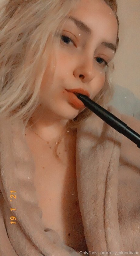 rosy blondbabe star beautiful image