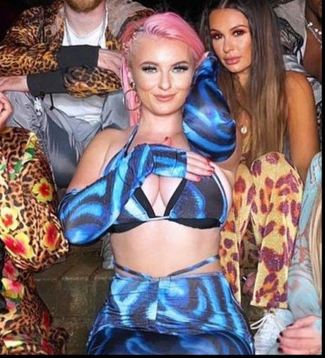 blonde shemale onlyfans pornographic images