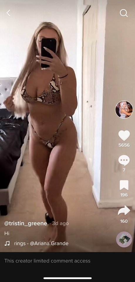 tristengreen exclusive model image