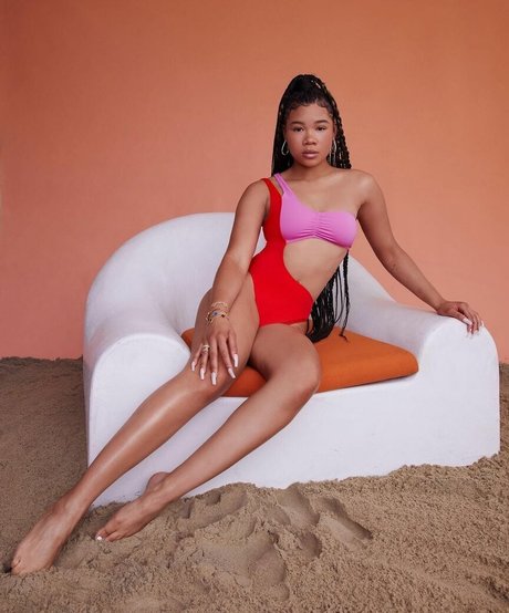 Storm Reid exclusive model picture