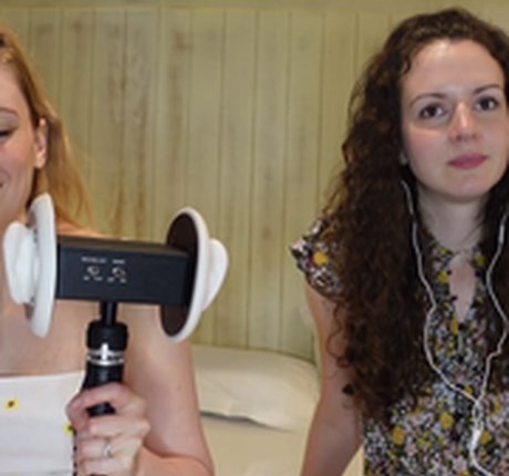 Lady ASMR model nudes images