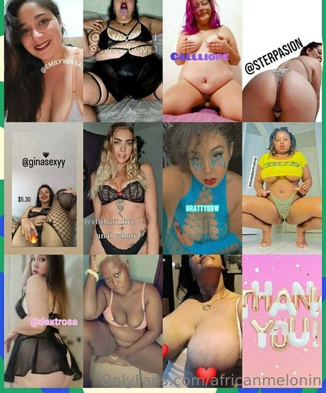 africanmelonin high quality actress archive