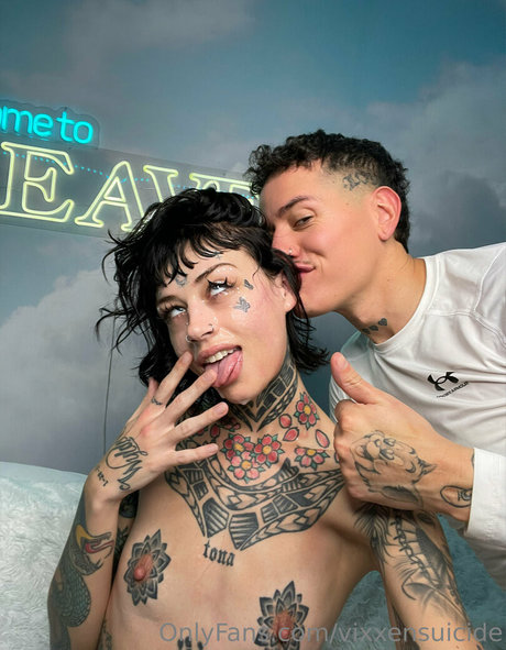 vixxensuicide pornstar art picture