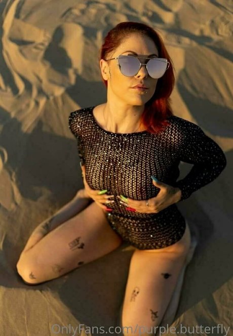 purple butterfly model naked pictures