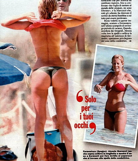 Alessia Marcuzzi star art pic