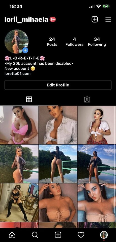 Lorette01 hot star photo