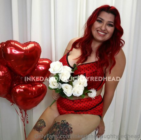 inkedandnaughtyredhead art model photos