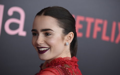 Lily Collins perfekte kostenlose foto