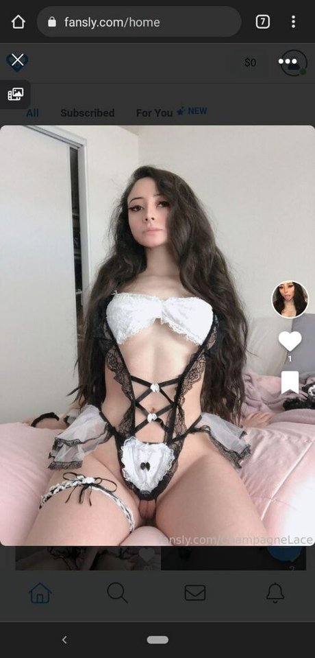 ChampagneLace perfekte nacktheit foto