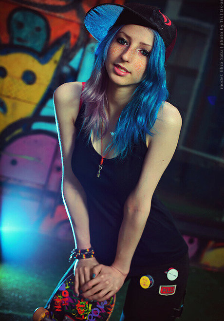 Rocken Rollia model erwachsene foto