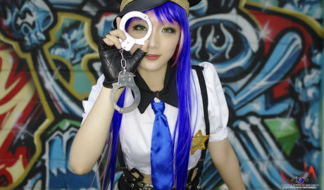 Spiral Cats Cosplay perfekte schöne bild