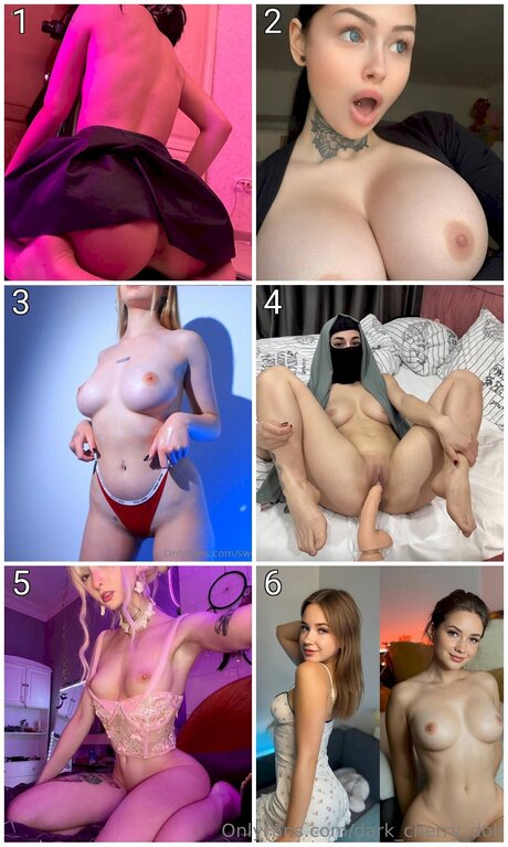 Dark Cherry Doll kunst porno foto