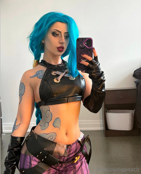 Decayingpeach pornografische pornostar foto