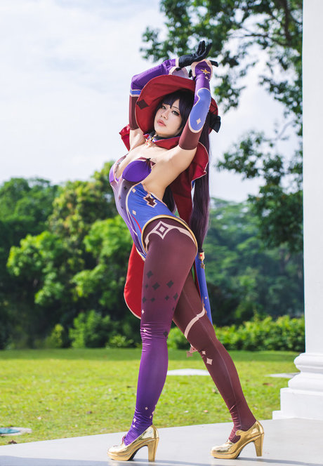 Katy Kat Cosplay sexy perfekte bild