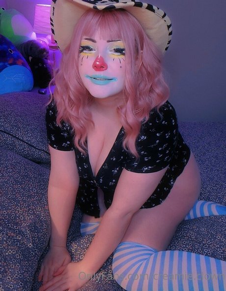 Creamieclown perfekte exklusive bild