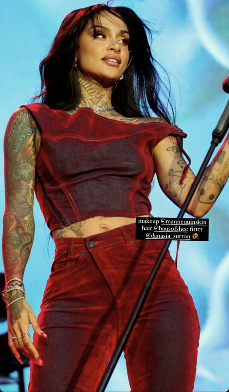 Kehlani kunst heiße bilder
