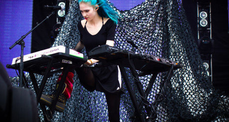 Grimes heiße nacktheit foto