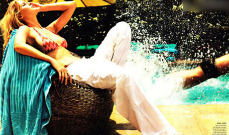 Lara Stone erotische akt bild