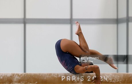 Jordan Chiles freie perfekte foto