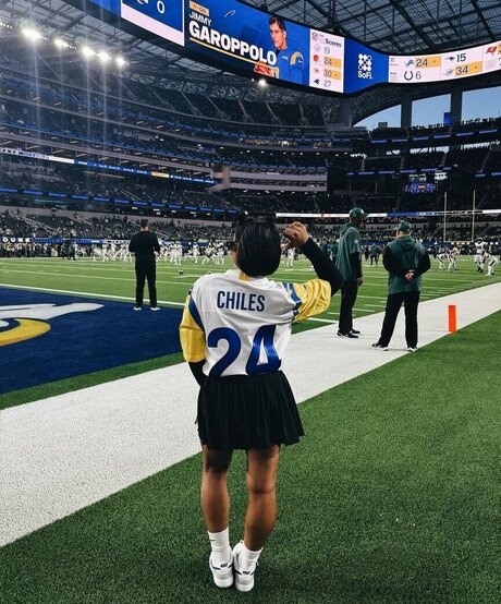 Jordan Chiles kostenlose perfekte bild