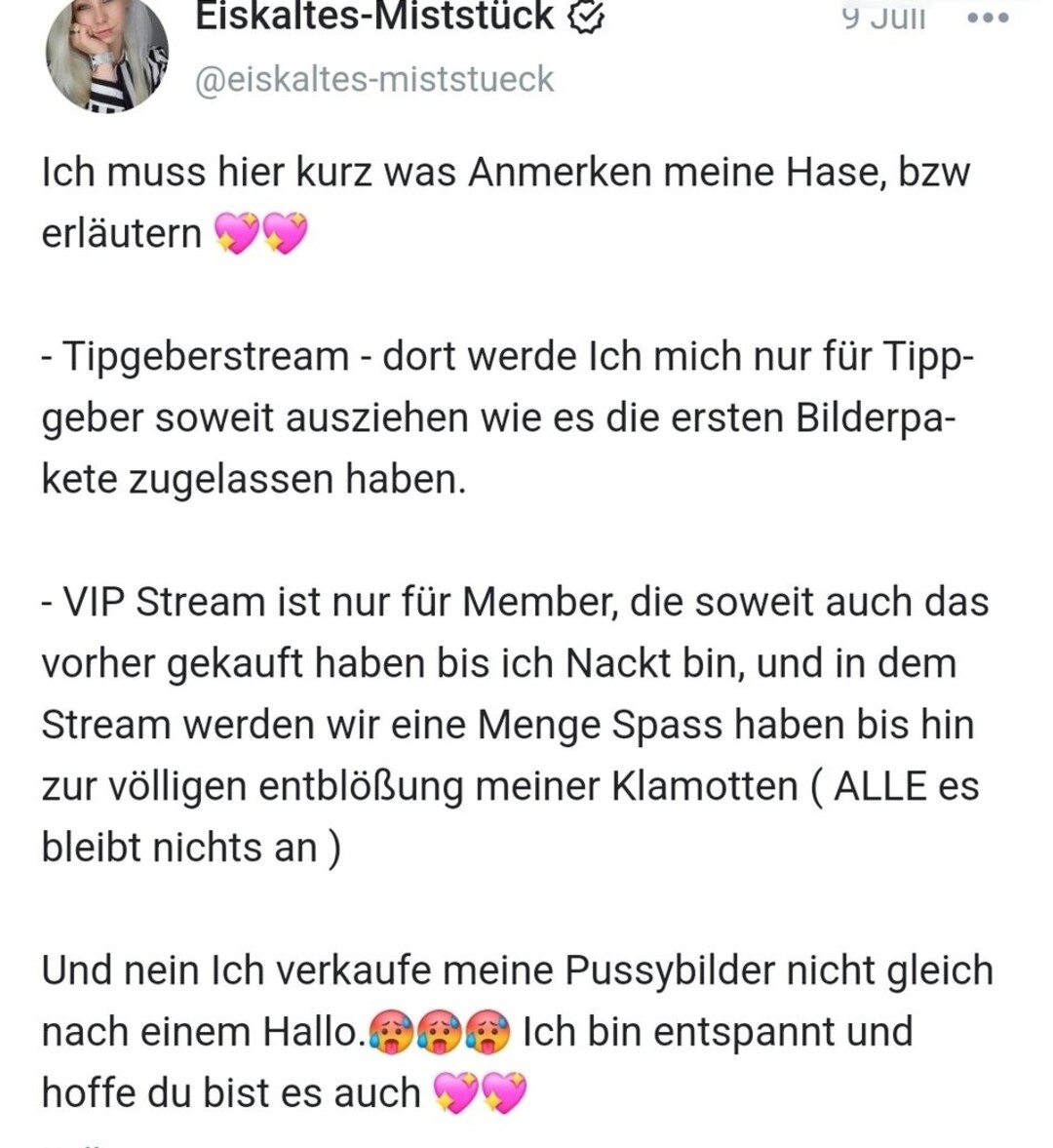 Eiskaltes Miststueck schöne hd bilder