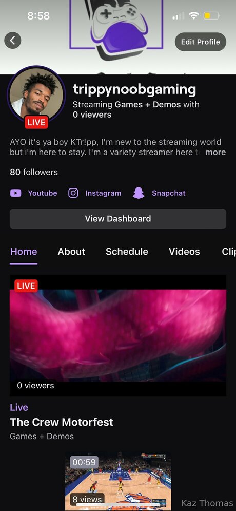 Kaz Thomas sexy top archiv