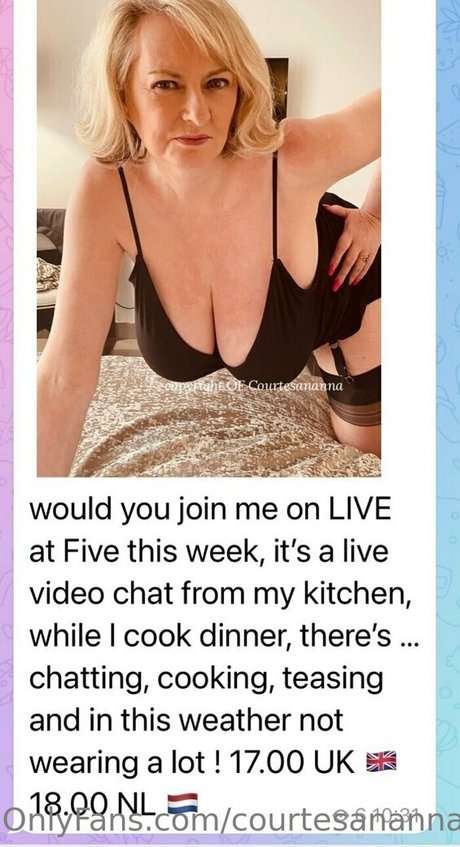 courtesanannafree heiße nackte foto