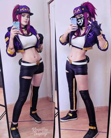 Kinpatsu Cosplay nackt kunst fotos