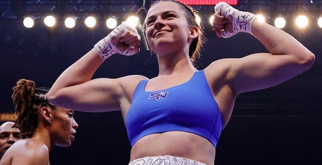 Female Boxers kunst exklusive fotos