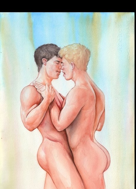 watercolourboy perfekte sexy foto