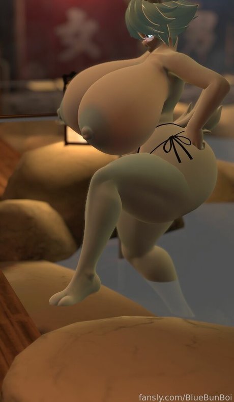 BlueBunBoi porno kunst galerie