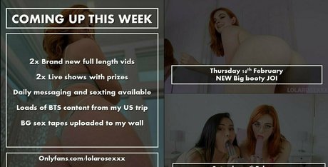 xxxlolarose pornostar top fotos