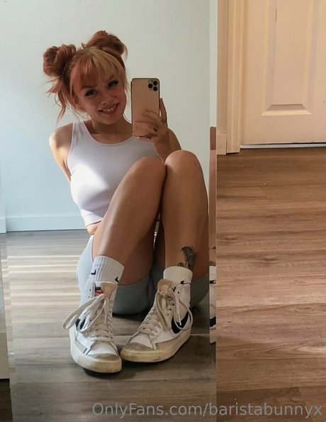 baristabunnyx schöne nacktheit foto