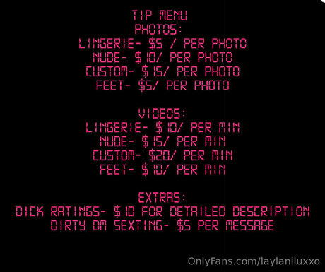 Laylaniluxxo nackt perfekte bild