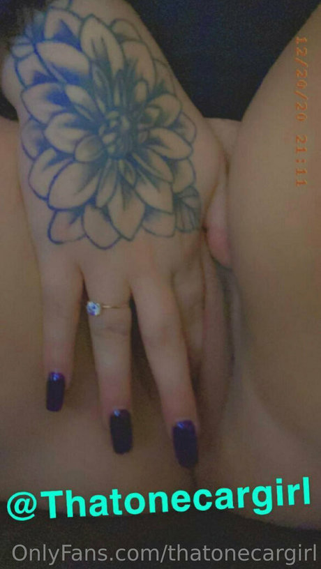 thatonecargirl exklusive nackte foto