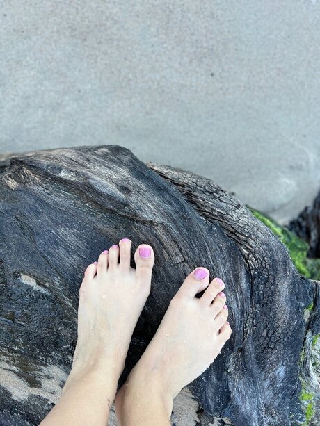 Feet in the beach hd nackte foto