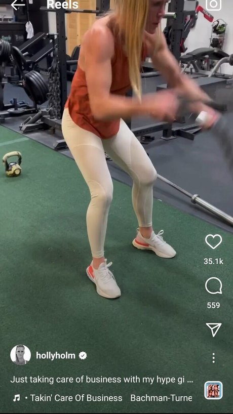 Holly Holm beste akt fotos