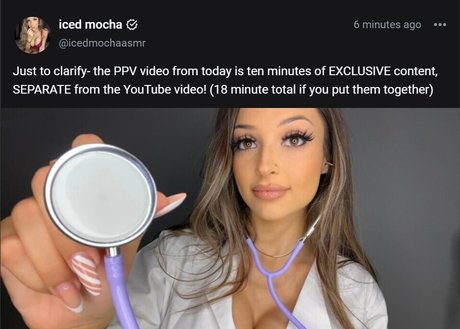 IcedMochaASMR exklusive kunst foto