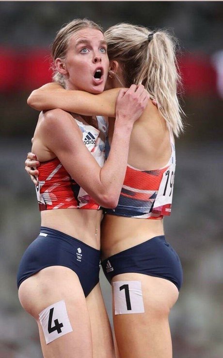 Keely Hodgkinson exklusive kunst bild