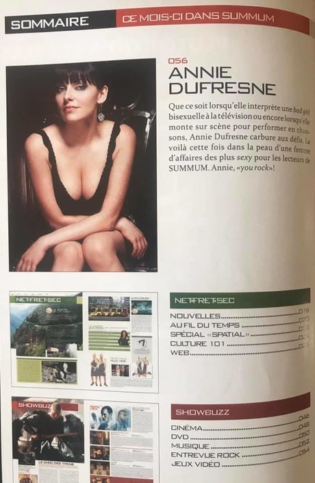 Annie Dufresne nackt top fotos