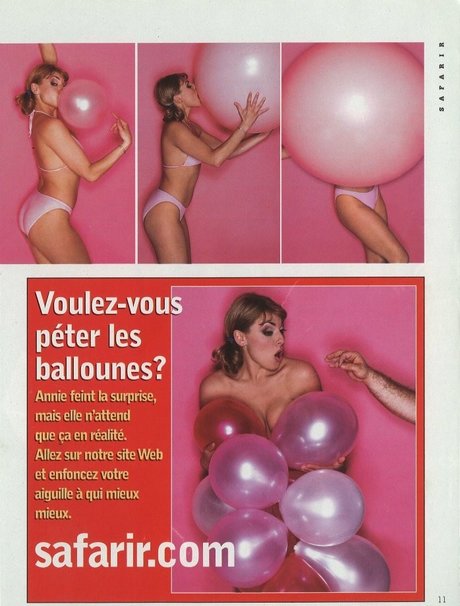 Annie Dufresne kunst porno bild