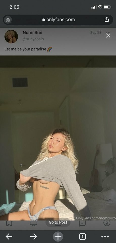 Nomi Sun model sexy archiv