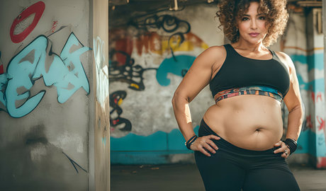 AI Photofusion heiße schöne bild