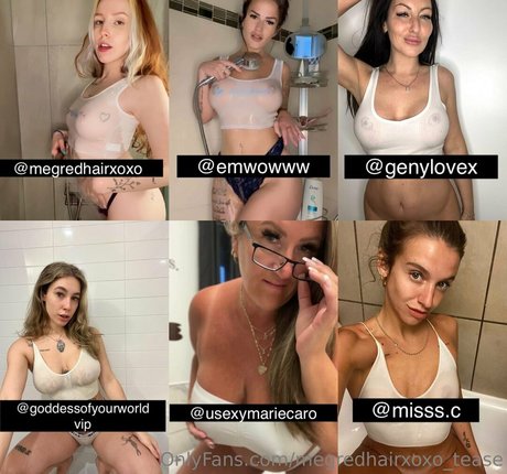 megredhairxoxo tease exklusive erotische galerie