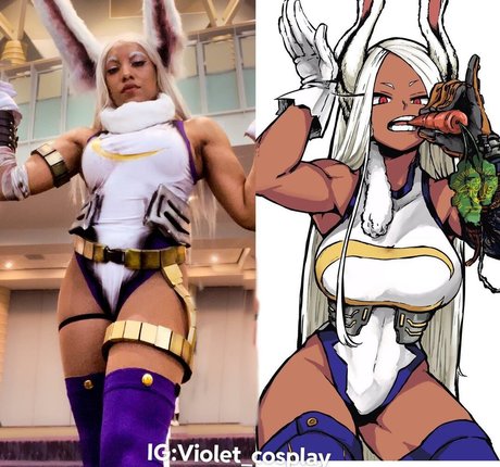 Violetcosplay kunst akt galerie